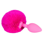 Colorful Joy Bunny Tail Silikone Plug