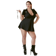 Cottelli Plus Size Politi Kostume Kjole
