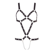 Bad Kitty Harness med Blanke Nitter