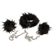 Bad Kitty Halsbånd og Håneledslænker i Pelslook