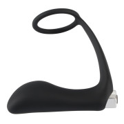 Black Velvets Penisring med Anal Vibrator