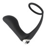Black Velvets Penisring med Anal Vibrator