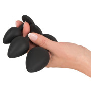 Black Velvets Jewel Silikone Butt Plug Sæt