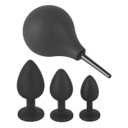 Black Velvets Jewel Silikone Butt Plug Sæt