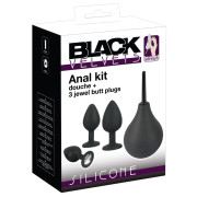 Black Velvets Jewel Silikone Butt Plug Sæt
