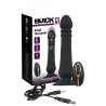 Black Velvets Opladelig Anal Støde Silikone Vibrator