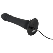 Black Velvets Opladelig Anal Støde Silikone Vibrator