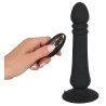 Black Velvets Opladelig Anal Støde Silikone Vibrator