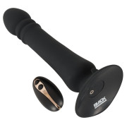 Black Velvets Opladelig Anal Støde Silikone Vibrator