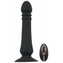 Black Velvets Opladelig Anal Støde Silikone Vibrator