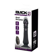Black Velvets Opladelig Anal Støde Silikone Vibrator