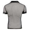 Svenjoyment Net T-shirt med Polokrave