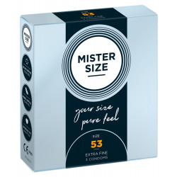 Mister Size Kondomer 53 mm M