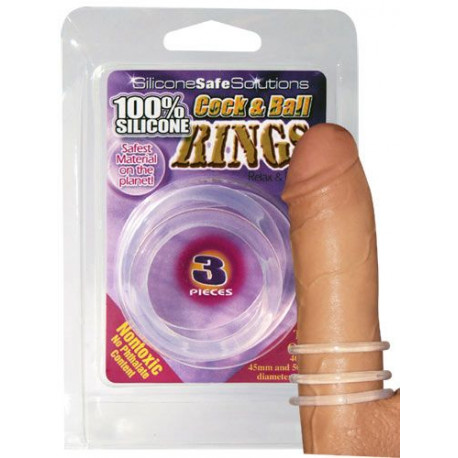 Cock And Ball Silikone Set Cock And Ball Silikone Set