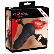 Bad Kitty Silikone Gag Ball med Dildo