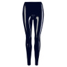 Late X Latex Leggings med Lynlås i Skridtet