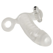 Crystal Clear Penis Sleeve med Vibrator