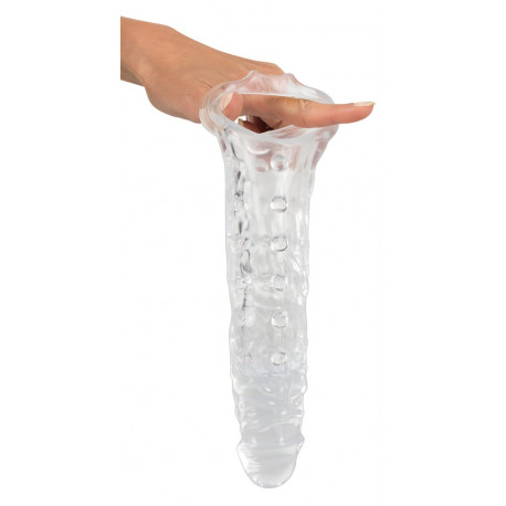 Crystal Clear Penis Sleeve med Knopper