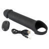Rebel Penisforlænger med Vibrator og Fjernbetjening