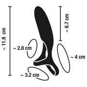 Sweet Smile Par Klitoris og Penis Vibrator