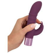 Elegant Series Rabbit Vibrator med Rillet Skaft
