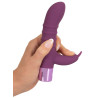 Elegant Series Rabbit Vibrator med Rillet Skaft
