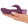 Elegant Series Rabbit Vibrator med Rillet Skaft