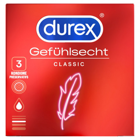 Durex Extra Feeling Classic Kondomer