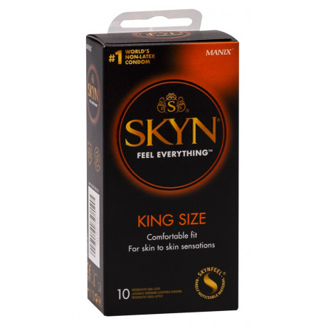 Manix SKYN Kondomer Large Latexfri 10 stk