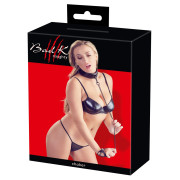 Bad Kitty Lak Halsbånd med Kæde