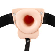 You2Toys Silikone Hul Strap-on med Vibrator