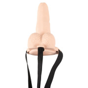 You2Toys Silikone Hul Strap-on med Vibrator