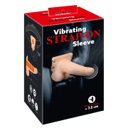 You2Toys Silikone Hul Strap-on med Vibrator