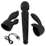 Wand Vibrator med 2 Massagehoveder