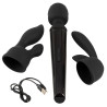 Wand Vibrator med 2 Massagehoveder