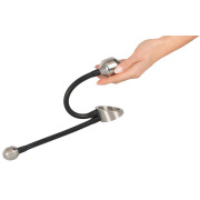 You2Toys Stålpenisring med 2 Stålkugler som Vedhæng