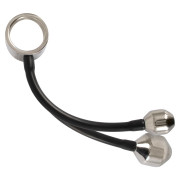 You2Toys Stålpenisring med 2 Stålkugler som Vedhæng