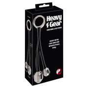 You2Toys Stålpenisring med 2 Stålkugler som Vedhæng