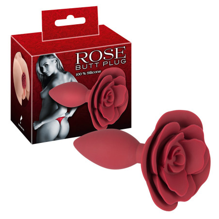You2toys Silikone analplug med Rose Design