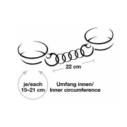 Bad Kitty Manchetter med Kæde