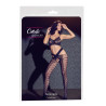 Cottelli Strømper med Hofteholder og Krydsende Mønster