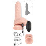 You2Toys Fjernbetjent Silikone Støde Vibrator Dildo