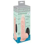 You2Toys Fjernbetjent Silikone Støde Vibrator Dildo