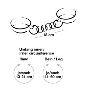 Bad Kitty Håndleds og Lår Manchetter