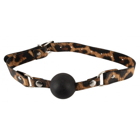 NMC Leopard Frenzy Silikone Gagball