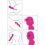 Javida Klitoris Stimulator og G-punkts Vibrator