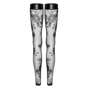 Noir Handmade Overknees med Blomster Print