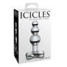 Icicles No 47 Glas Buttplug Med Kugler