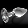 Icicles No 26 Glas Buttplug Klar