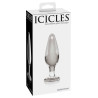 Icicles No 26 Glas Buttplug Klar